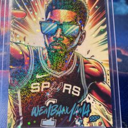 Victor Wembanyama Wemby Custom Card