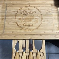 Bamboo Cheese Board 