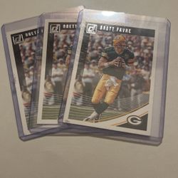 3 Brett Favre 2018 Panini Donruss 110 Cards