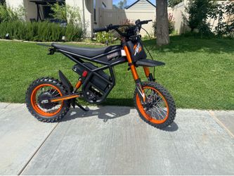 Riding'times GT-54 E Bike for Teens Adults, 48V 27AH 37MPH Electric Dirt Bike with 14"/12" Motor