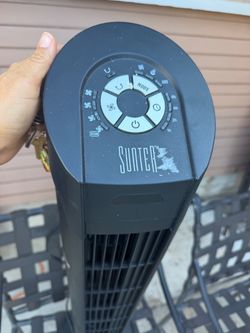 Sunter Black Tower Fan