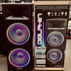 6500 vatios | Altavoz de fiesta con Bluetooth para karaoke | con GRAVES EXTRA