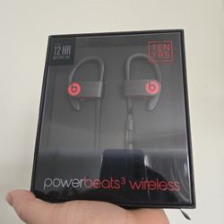 Powerbeats3 Wireless (Black/red) NEW