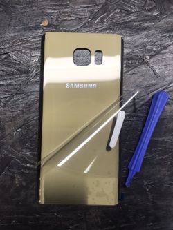Samsung galaxy note 5 Gold back glass