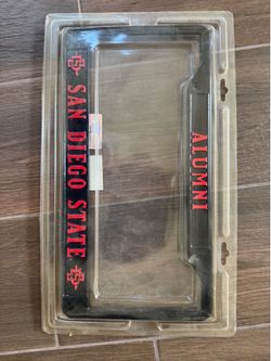 SDSU license plate frame