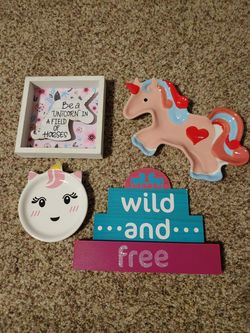 Unicorn decor set!