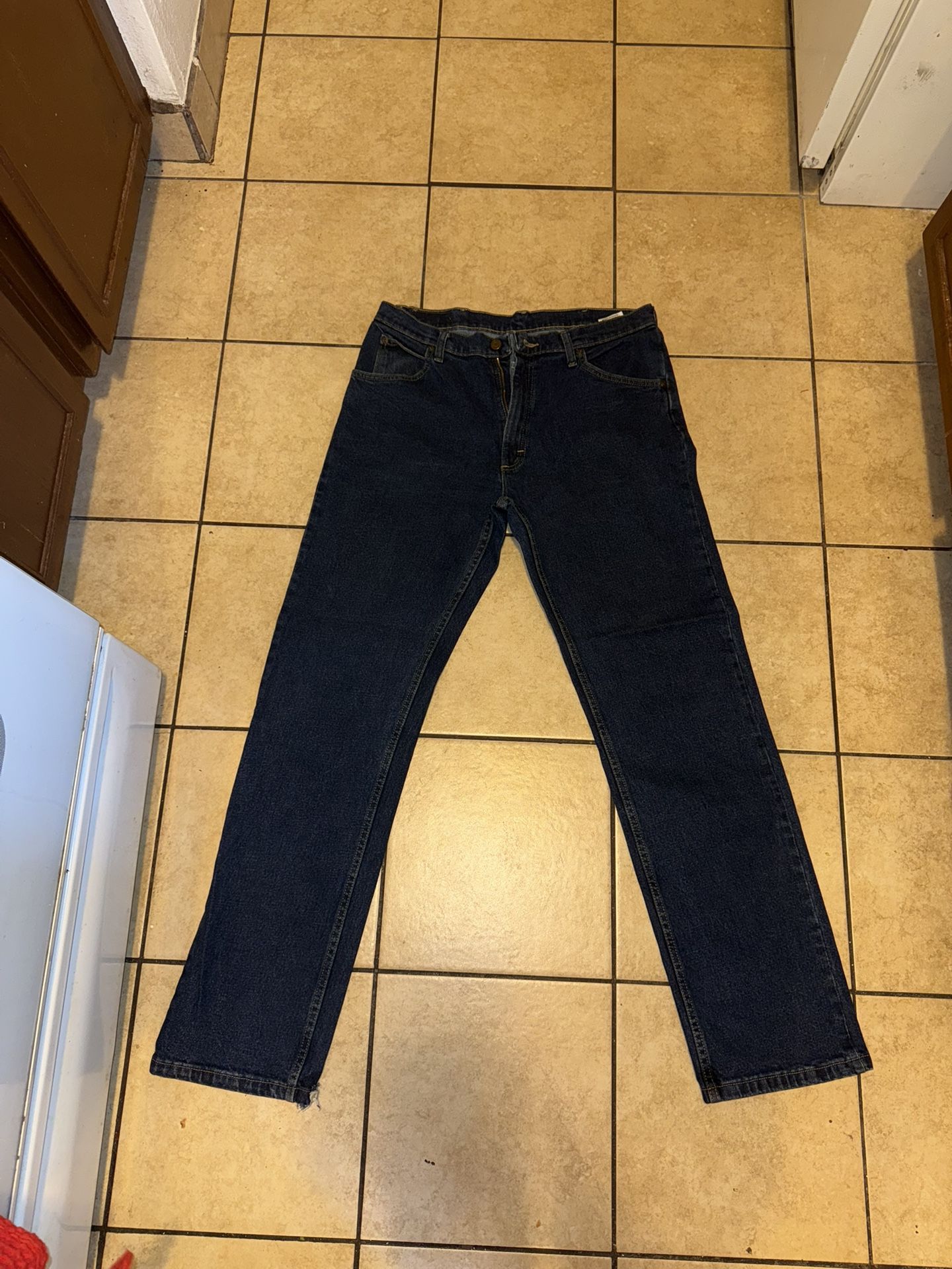 Levi & Wrangler Blue Jeans