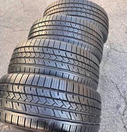 Set 235/55-17 falken con el 80% de vida