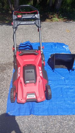 Electric Cordless Lawn Mower (SKILL brand).