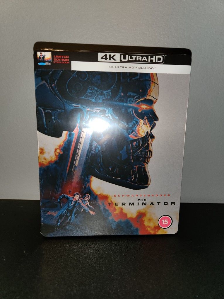 THE TERMINATOR 4K STEELBOOK