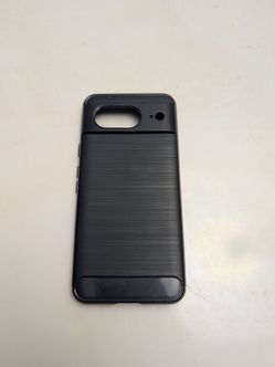 Black Brushed Phone Case for Pixel 8