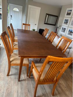 8 chairs