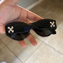Off White Unisex Sunglasses 