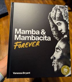Mamba and mambacita forever hardcover book lakers vanessa bryant signed autographed