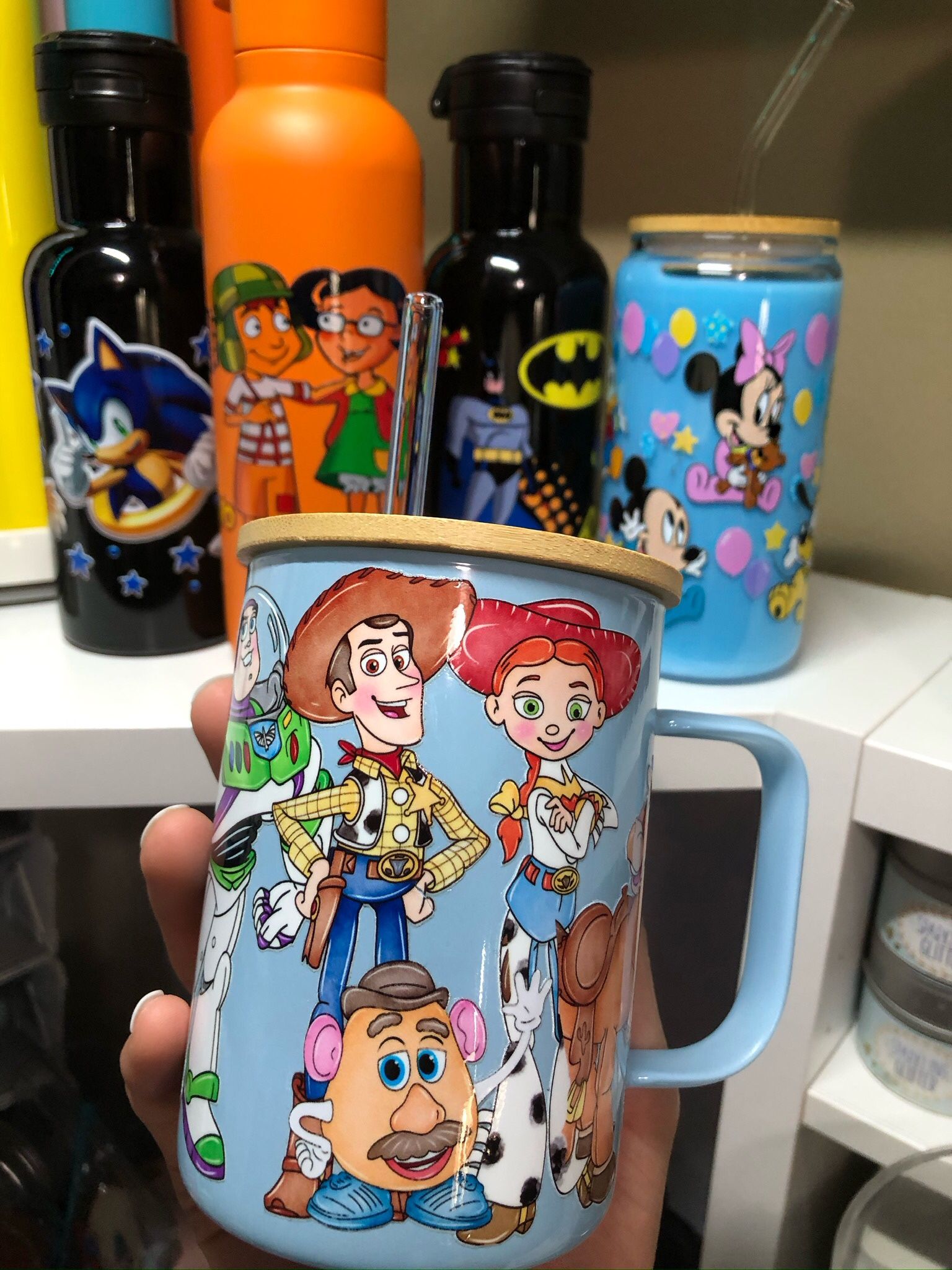 New Toy Story Glass Cup
