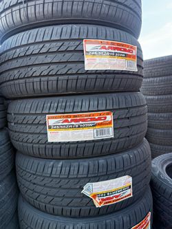 Vendo 245/55/sr19 las 4 llantas nuevas arroyo por $410
