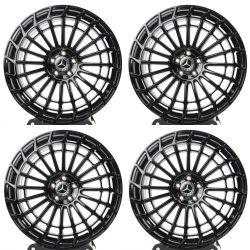 20" Staggered Mercedes-Benz Wheels Rims Set of 4 20x8.5 20x9.5 5x112