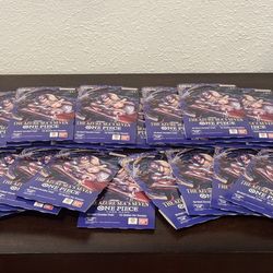 OP-14 Azure Sea's Seven Sleeved Booster Packs