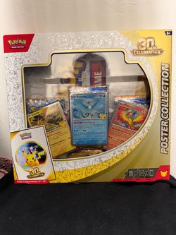 Pokémon TCG 30th Celebration Poster Collection Box
