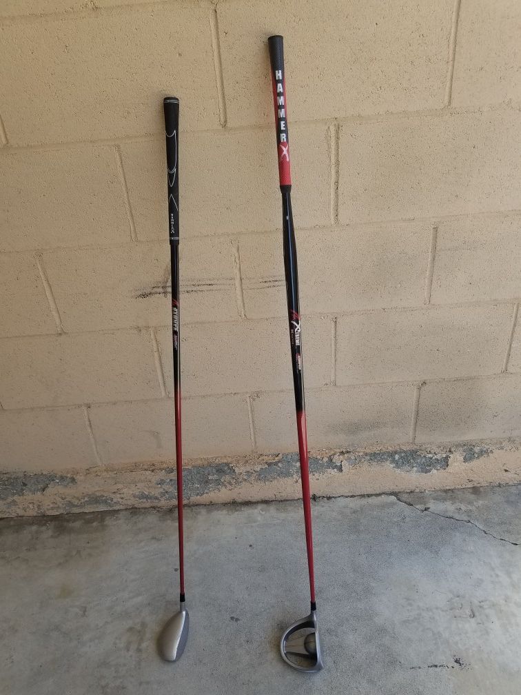 Two Xtreme X Factor Golf Clubs