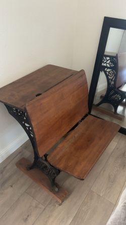 Desk and chair in one