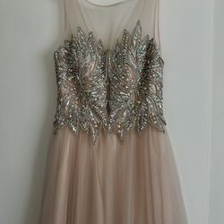 Dusty Rose Dress - Prom, Quince, Wedding Dress, Etc. 