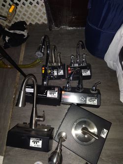 Faucets, Shower Heads,
