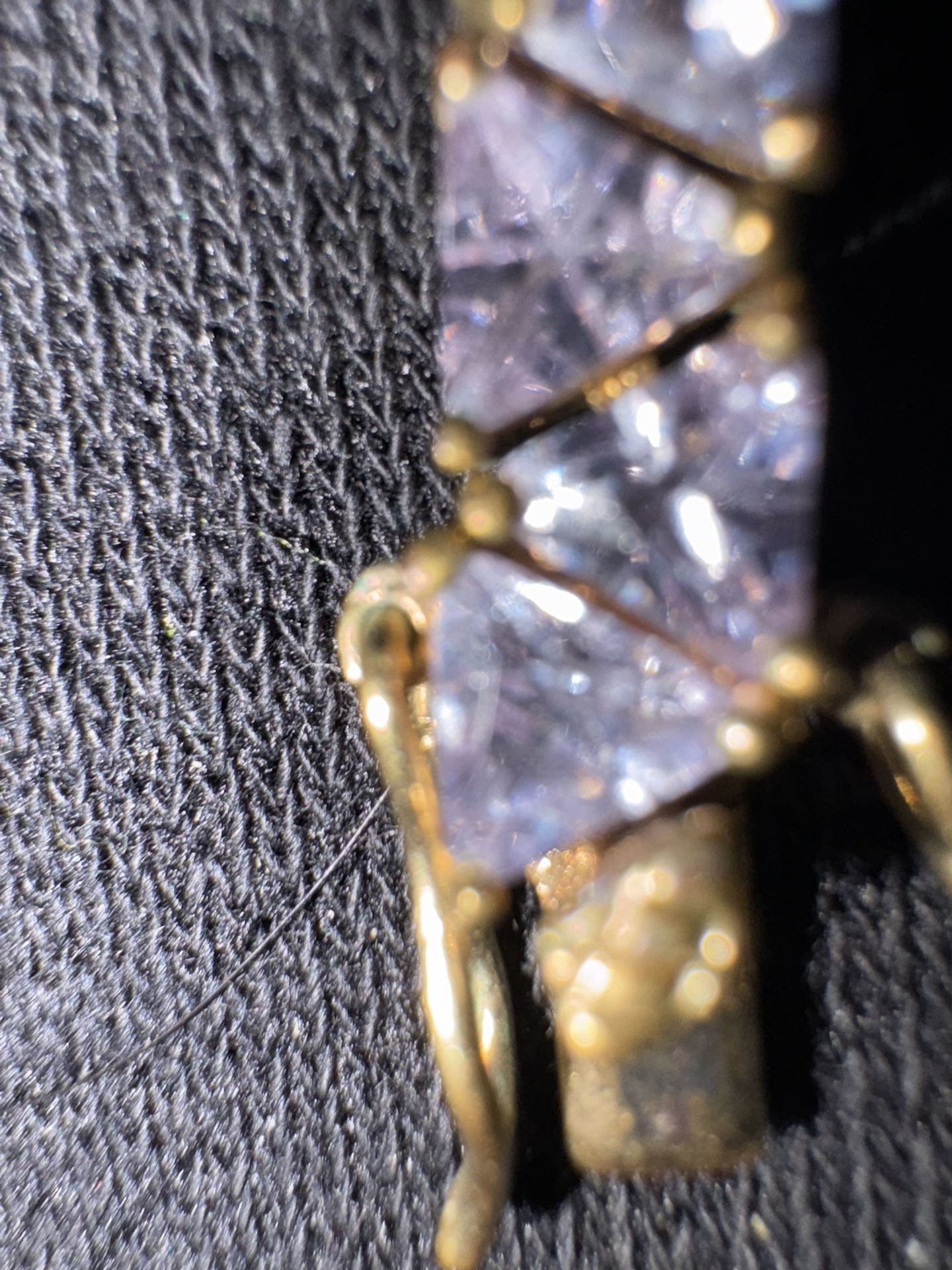 Triangle Diamond Tennis Bracelet