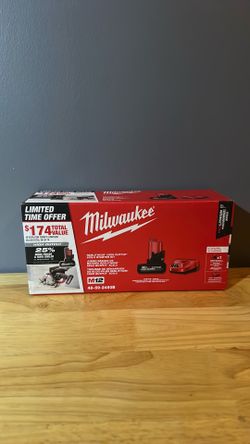 Milwaukee M12 XC 5.0 Battery Kit