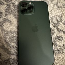 Unlocked iPhone 13 Pro Max 1TB  green