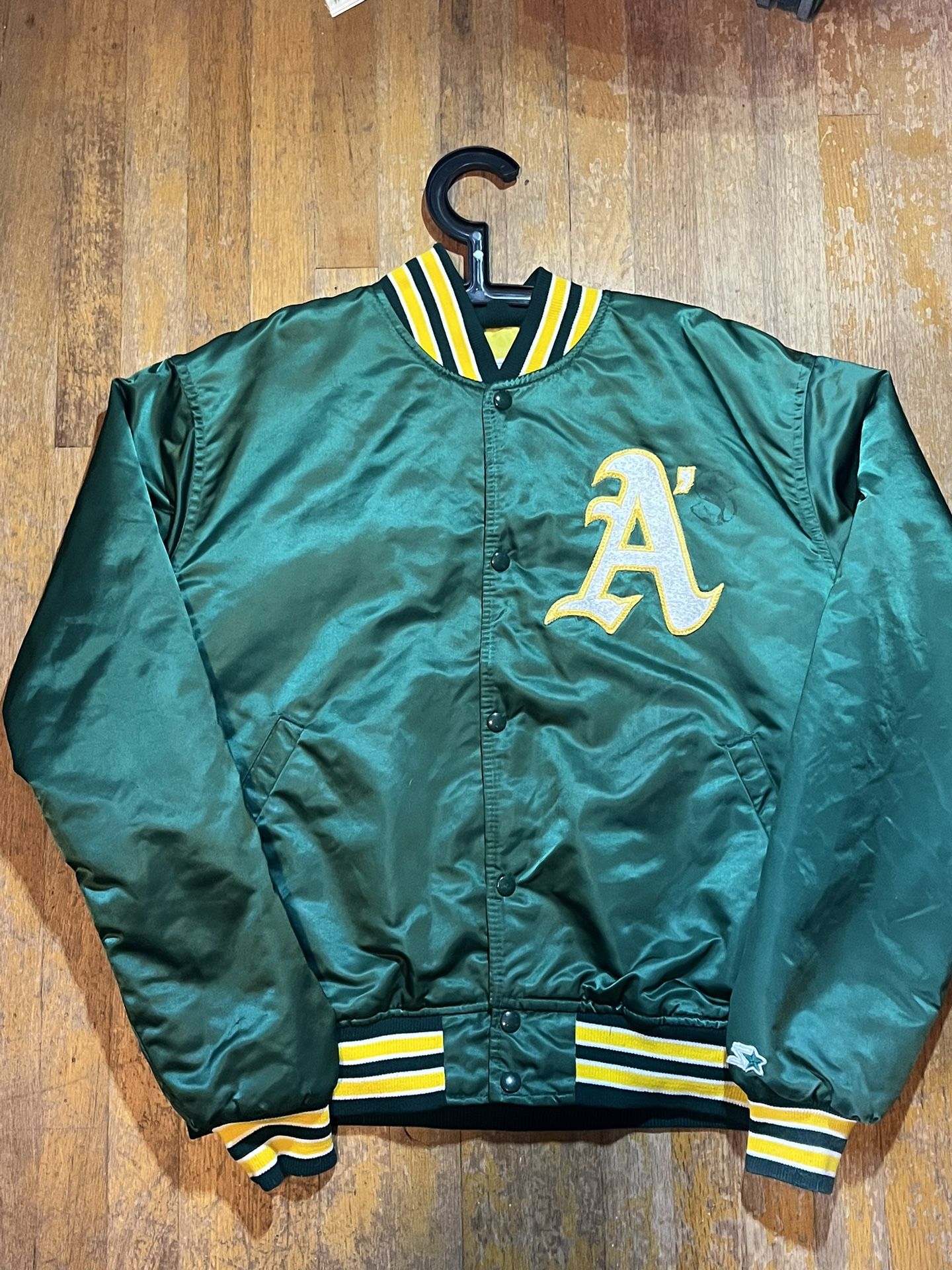 Vintage Oakland Athletics Starter Bomber Jacket
