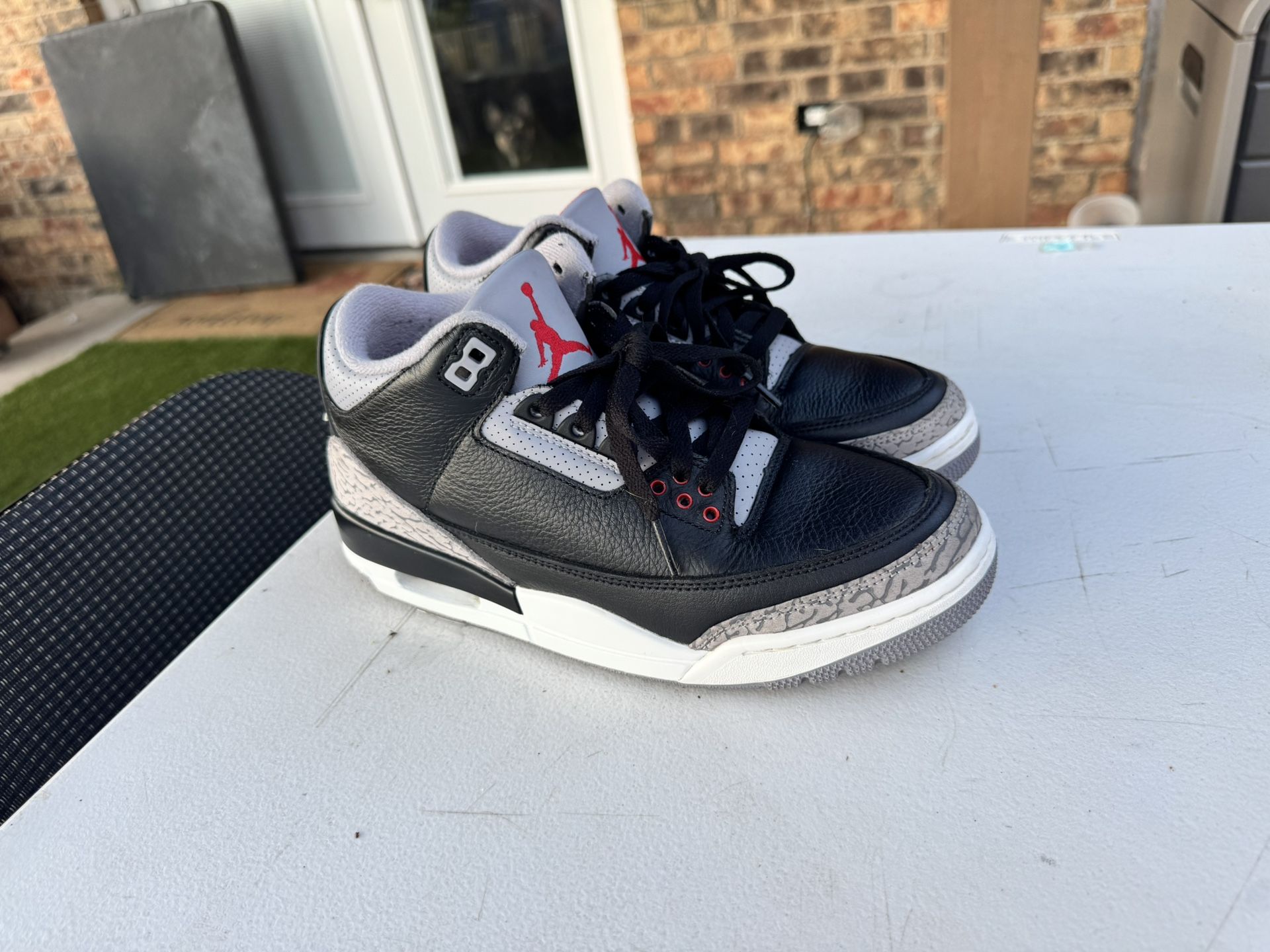 Black Cement 3s Jordan’s
