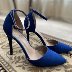 Ankle Strap High Heel Pointed Toe Stiletto