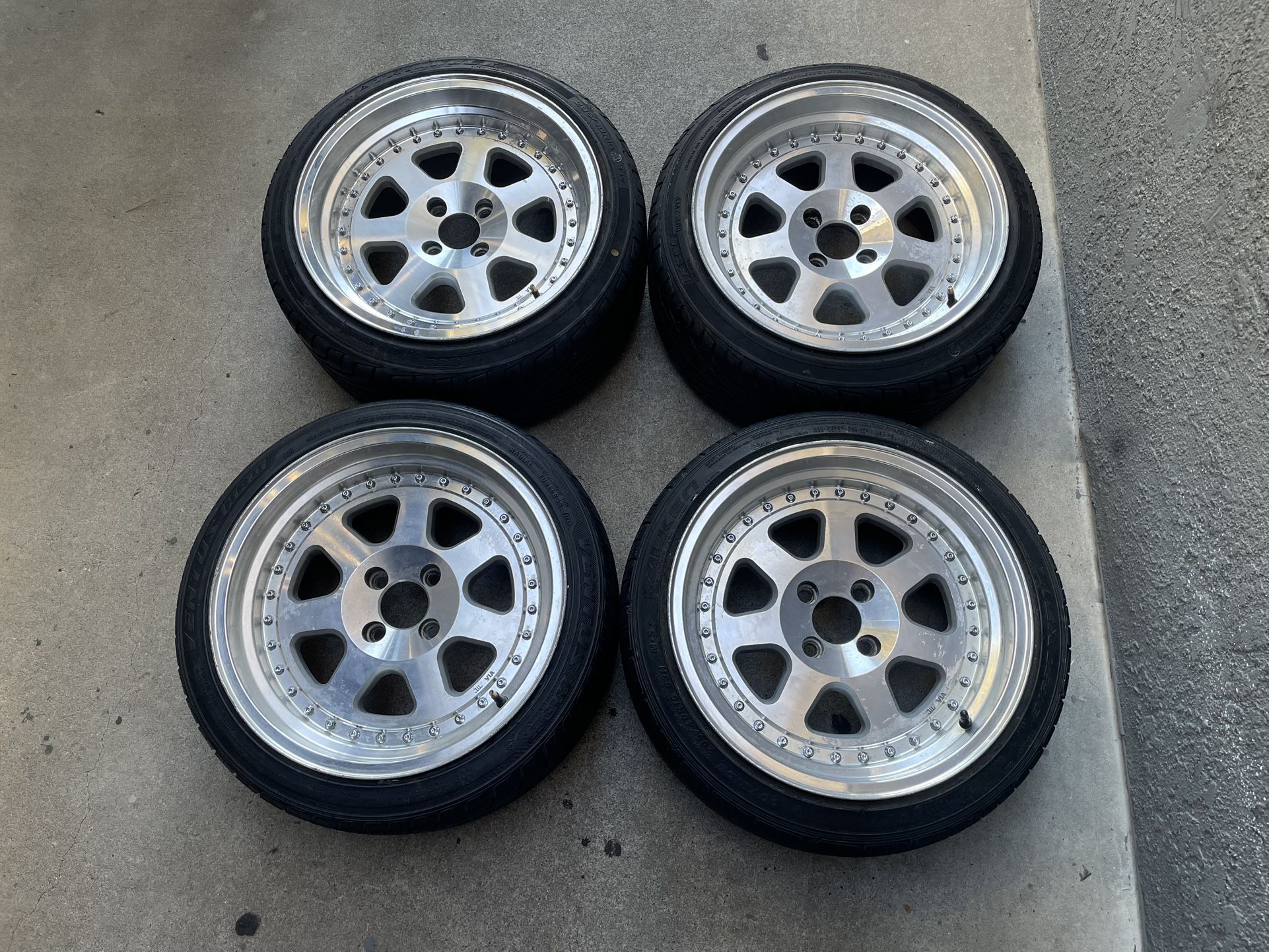 Drag DR22 Rims Wheels 16 Inch 4 Lug Chikara RS7