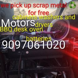 RECOGEMOS METAL LAVADORAS MOTORES  TRASMISIONES BATERIAS 