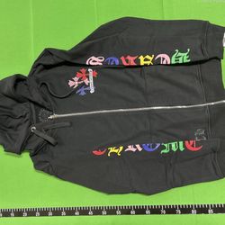 Chrome Hearts Cross Hoodie Black/Multicolor