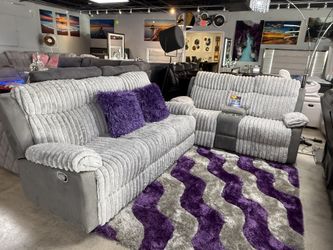 2 Pc Corduroy Sofa Love Black Friday Special Only $999