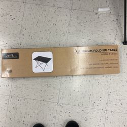 American Outback Aluminum Folding Table 