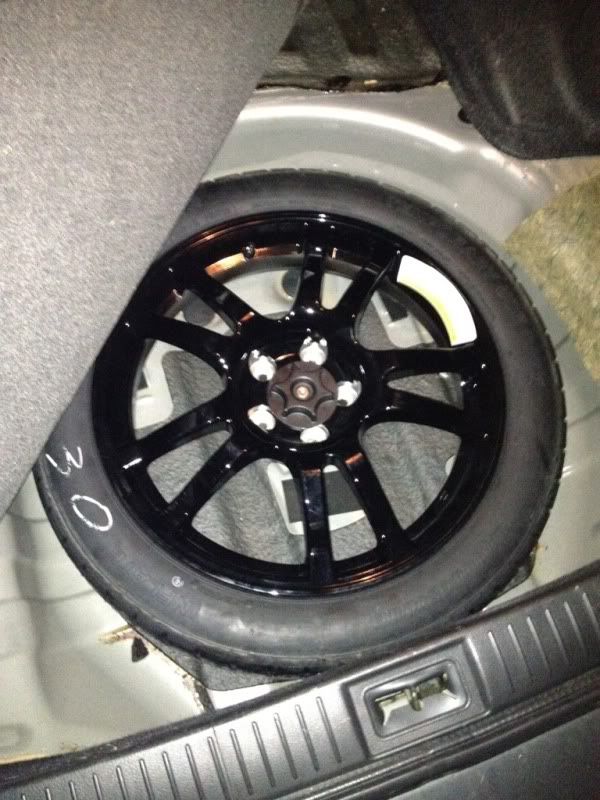 G37s Coupe Spare Tire New