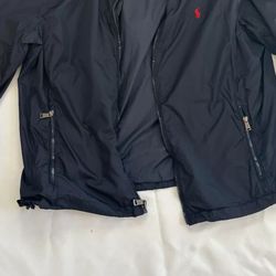 RALPH LAUREN MENS JACKET ZIP UP WITH HOOD