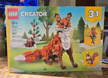 Lego Creator 31154 Forest Animals: Redd Fox New!