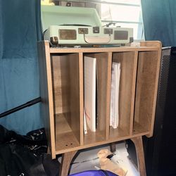 Vinyl or book storage