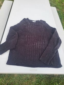 Men XL approx Covington ribbed brown crewneck sweater Lot 137