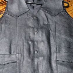 Leather Motorcycle Vests