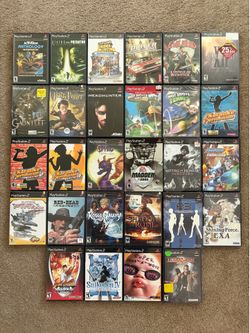 FS: Sealed and CIB Sony Playstation 2 Games