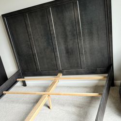 Queen Size Solid Wood Bed - ONLY $150!
