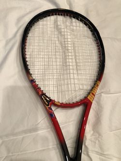 Prince long body midplus tennis racket