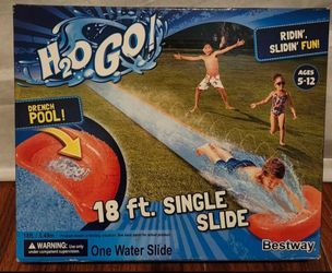 Single Water Slide With Drench Pool  (New)