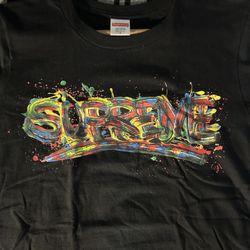 Supreme Paint Tee Small