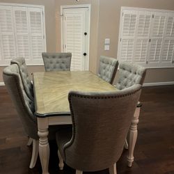 Scarlett Dining Room Set - 10 Piece 